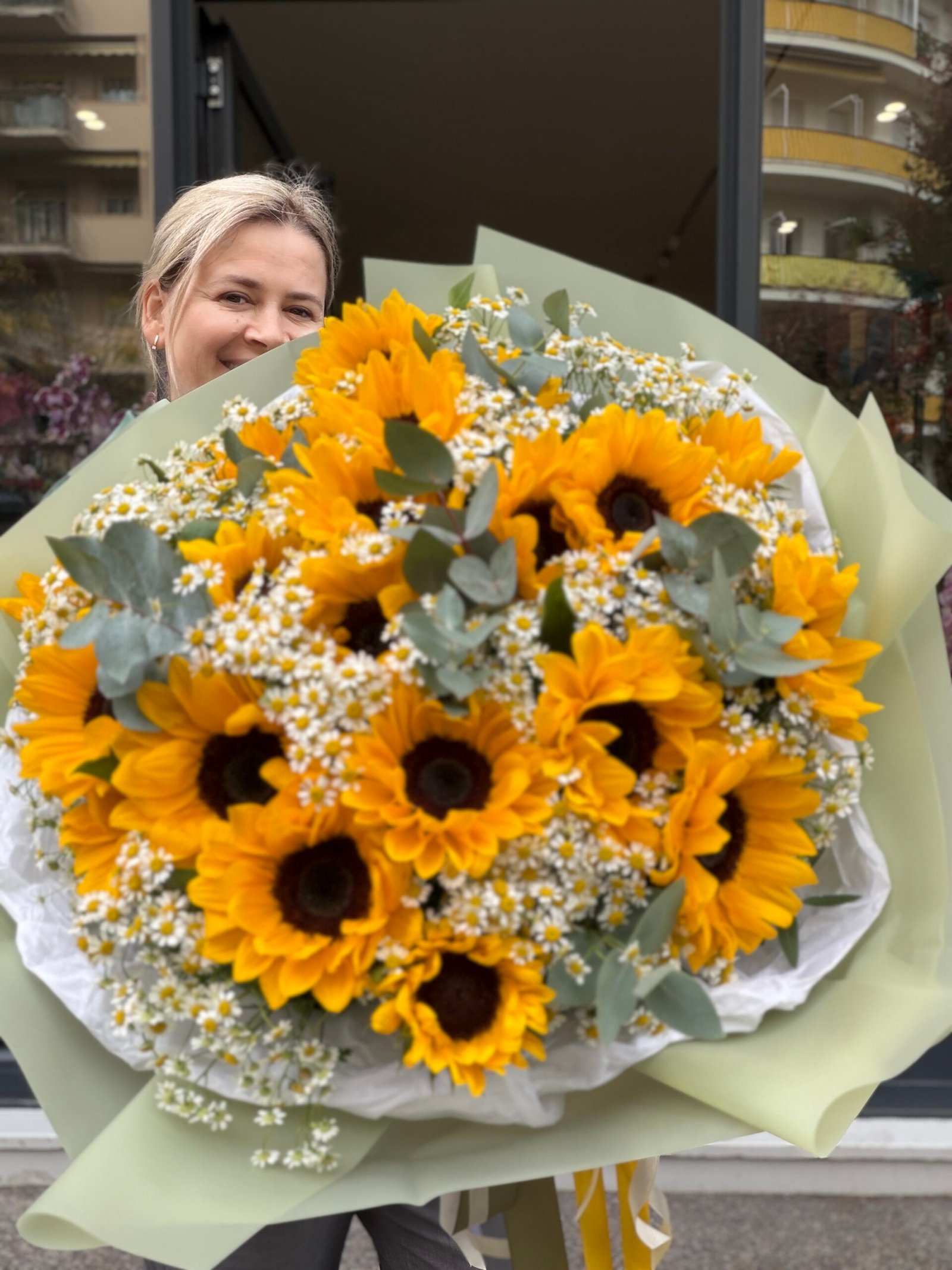 Soleil d’Or – Bouquet de Tournesols