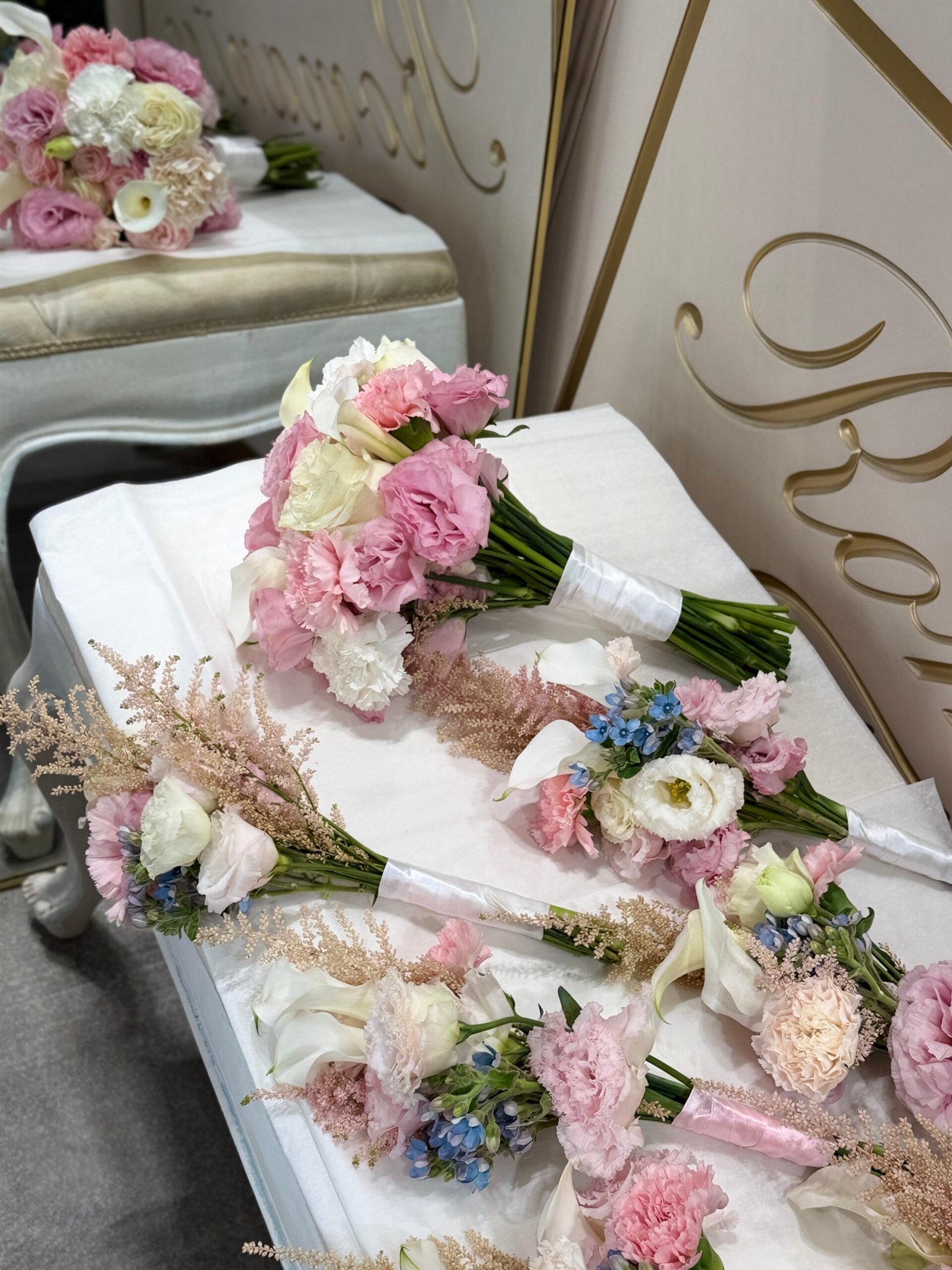 Bouquet de mariée et mademoiselle d’oneur - Image 4
