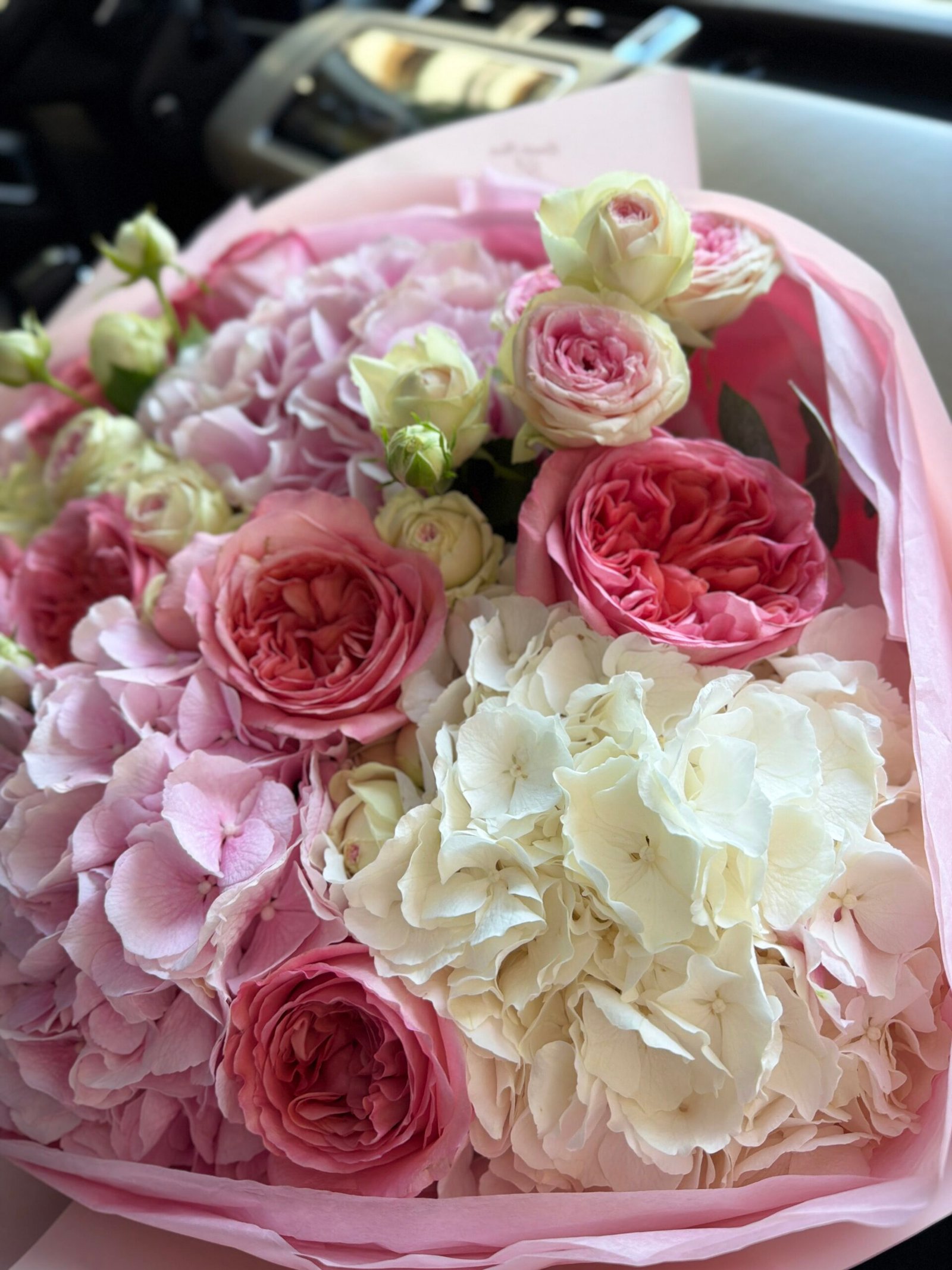 Bouquet Élégance Rosée - Image 3